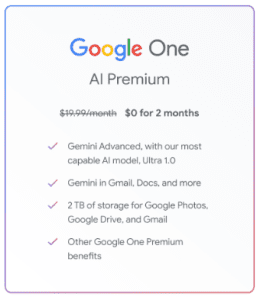 Google One AI